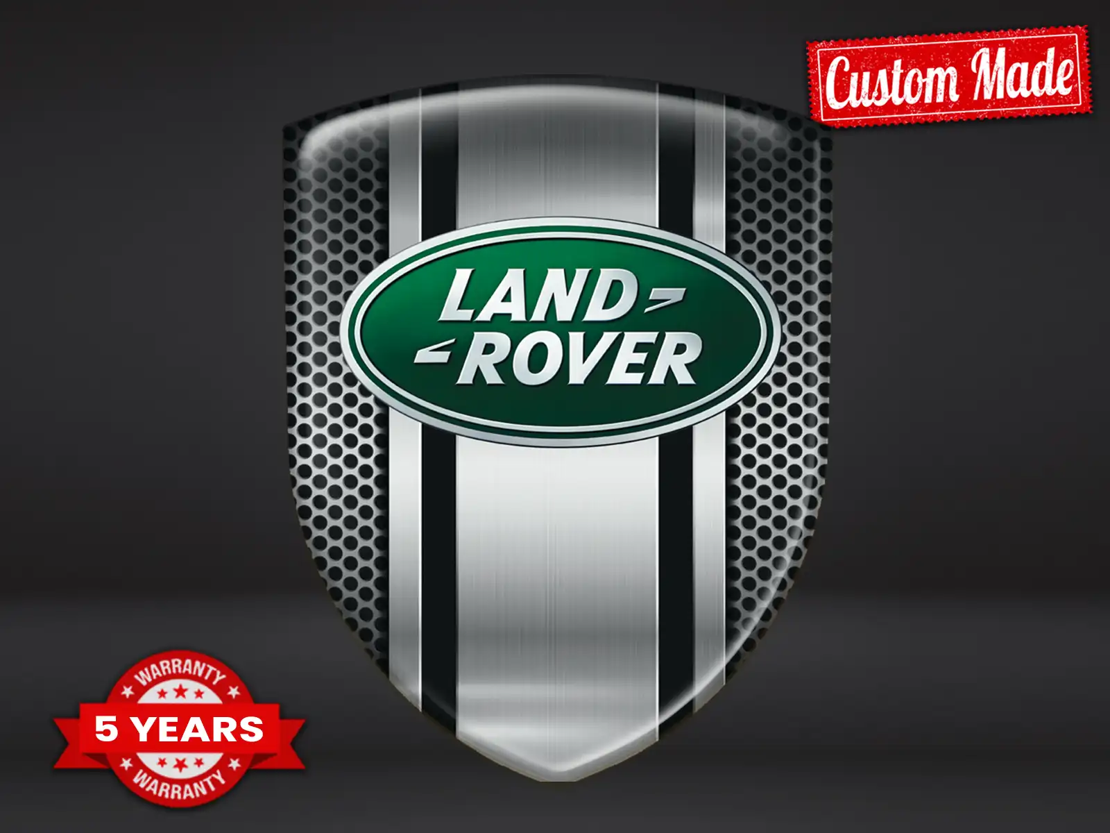 Land Rover Silikonlogos Auto Stern Professionell Drift